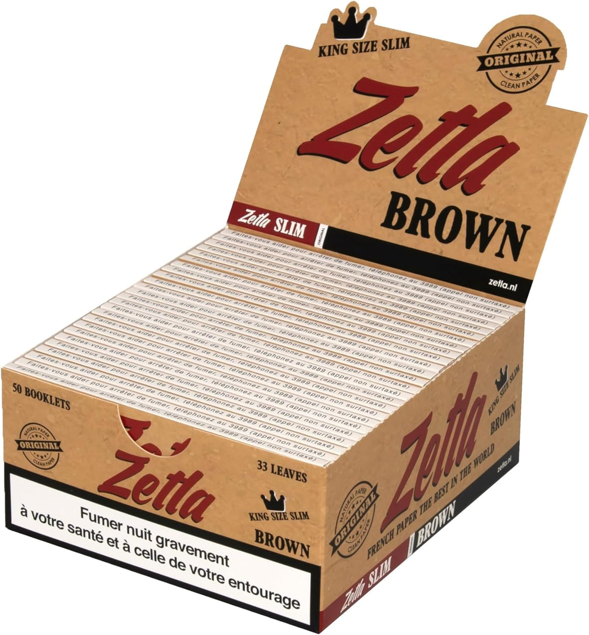Feuilles Zelta Brown 1¼