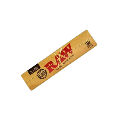 Feuille Raw classique en papier à rouler, accessoire simple et naturel disponible chez Nos Petits Prix et Nos Accessoires.