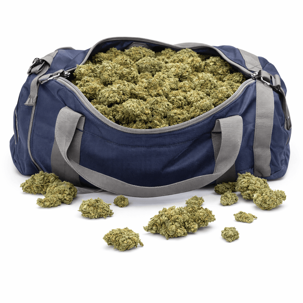 Sac de sport rempli de Fleur CBD – "Torus" aux fleurs CBD naturel, fruité et bouquet floral, disponible dans nos petits prix.