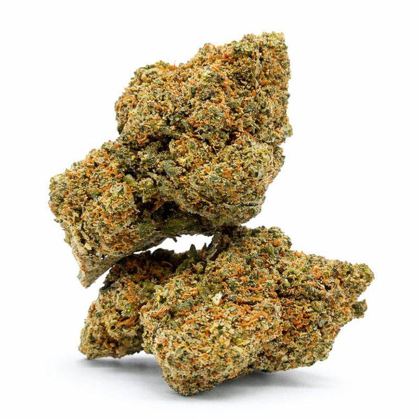 Fleur CBD "Orange Bud" naturelle aux notes orangées et zestées, idéale parmi nos fleurs CBD et promotions CBD Naturel.